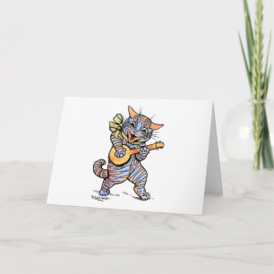 Carte : Chat de Louis Wain