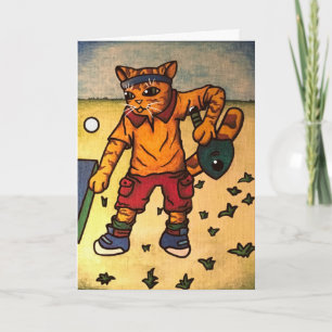 Carte Chat de tennis de table