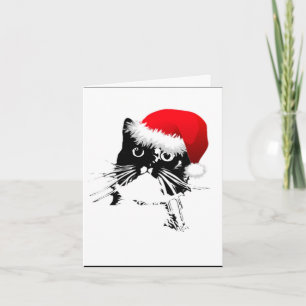 Carte Chat de vacances Jingle Bells