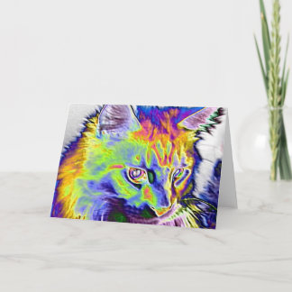 Carte Chat électrique