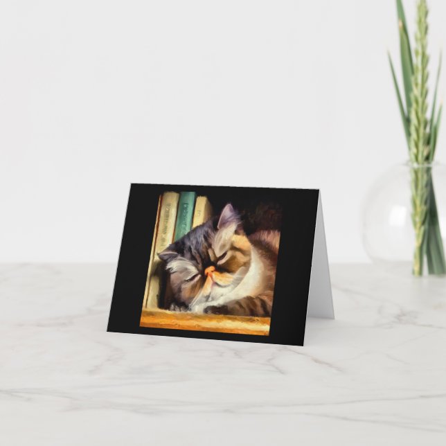 Carte Chat Exotique Shorthair (Devant)