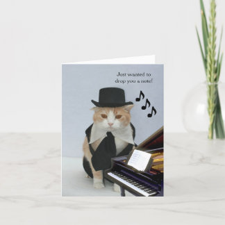 Carte Chat Funny personnalisable