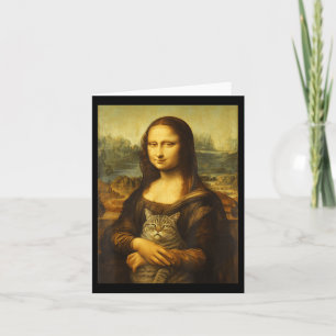 Carte Chat Mona Lisa Pour Les Amateurs De Kitty