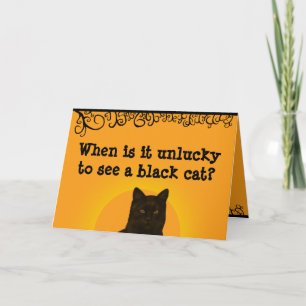 Carte Chat noir