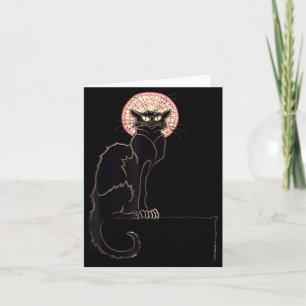 Carte Chat Noir Halloween Drôle Cadeau pour Amateurs de 