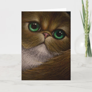 Carte CHAT PERSAN DORÉ