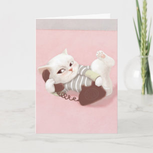 Carte Chat sur le téléphone