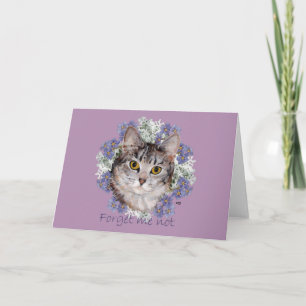 Carte Chat Tigre Mémorable