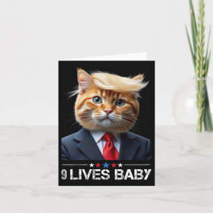 Carte Chat Trump 9 Vit Bébé Drôle Vote Pour Trump Chats