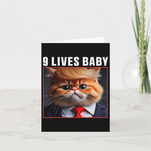 Carte Chat Trump 9 Vit Bébé Drôle Vote Pour Trump Chats