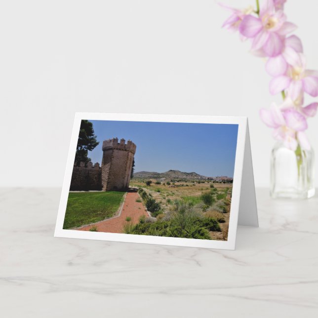 Carte Château de Benisanó, Valence, Espagne, Espagnol (Orchidée)