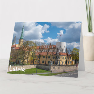 Carte Château de Riga à Riga, Lettonie