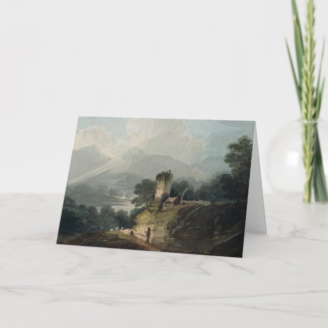 Carte Château de Ross, Killarney, comté Kerry (Devant)