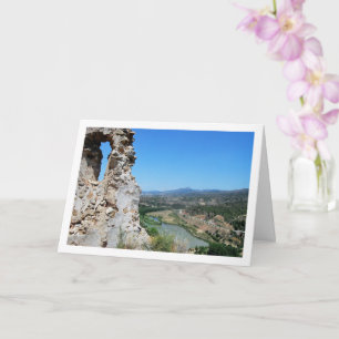 Carte Château de Vieux Domeño, Valence, Espagne