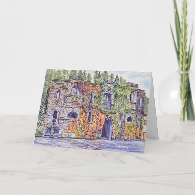 Carte Château Montelena (Devant)