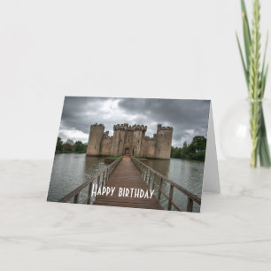 Carte Châteaux anglais historiques Bodiam Château Sussex