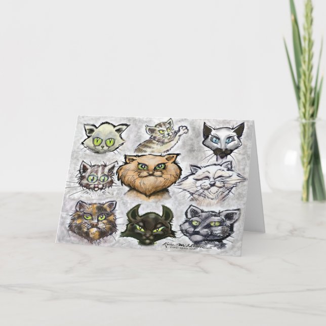 Carte Chats (Devant)