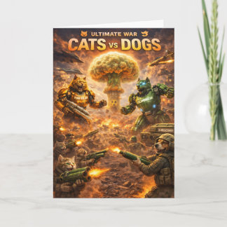 Carte Chats de guerre ultimes contre chiens bataille épi