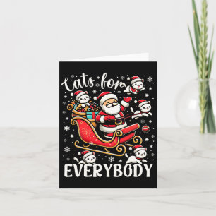 Carte Chats Drôle Pour Tout Le Monde Mauvais Noël Drôle 