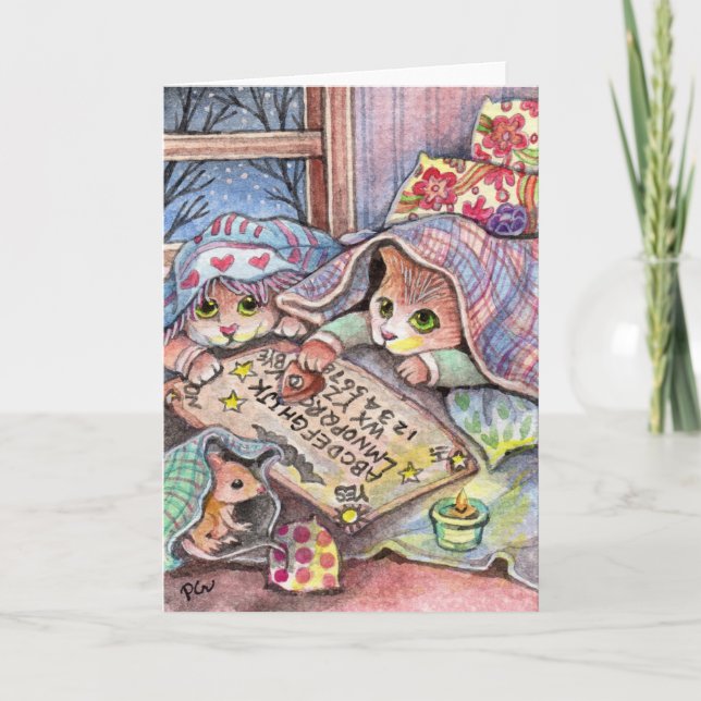 Carte Chats effrayants (Devant)