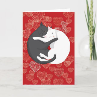 Carte Chats en amour : Paulie & Angie....
