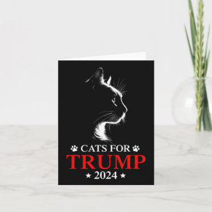Carte Chats Pour Trump Élection 2024 Rendre Les Chats Sû
