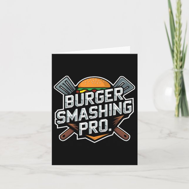 Carte Chauffage Burger Lover Grillé Cheeseburger Plat To (Devant)