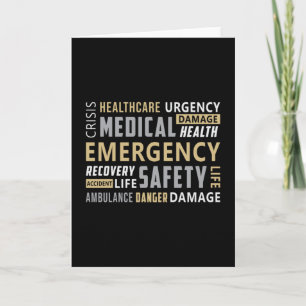 Carte Chauffeur d'ambulance Paramètre Travail pilote d'u