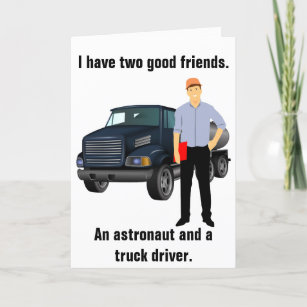 Cartes De Chauffeur De Camion D Anniversaire Zazzle Fr