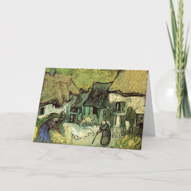Carte Chaumières à Jorgus par Vincent van Gogh (Devant)
