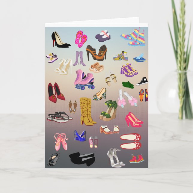 Carte Chaussures (Devant)