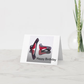 Carte Chaussures glorieuses de chaussures