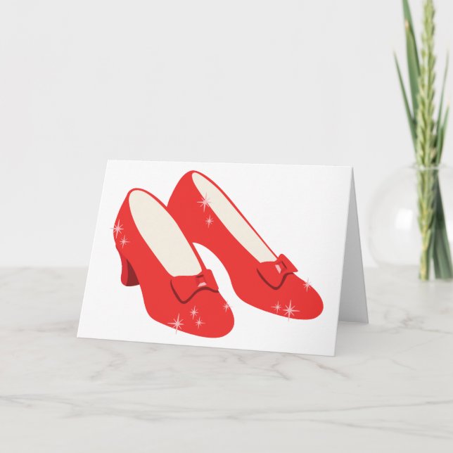 Carte Chaussures rouges Ruby (Devant)