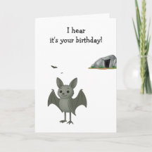 Chauve-Souris Drôle Entendant Âge Brûlure