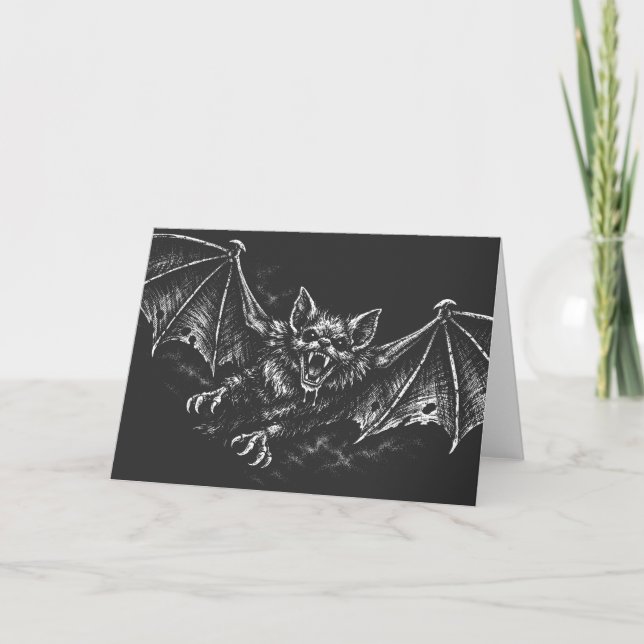 Carte Chauve-souris plongeante - par BurnsInHell (Devant)
