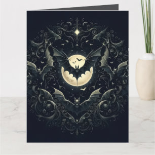 Carte Chauves-souris gothiques