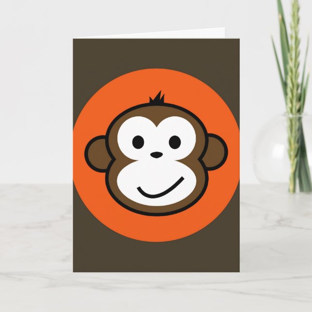 Carte Cheeky Monkey (Devant)