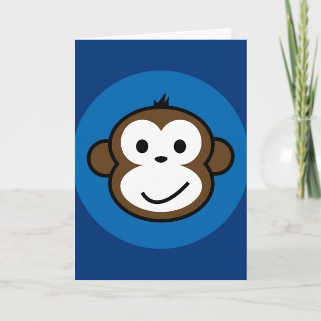 Carte Cheeky Monkey (Devant)