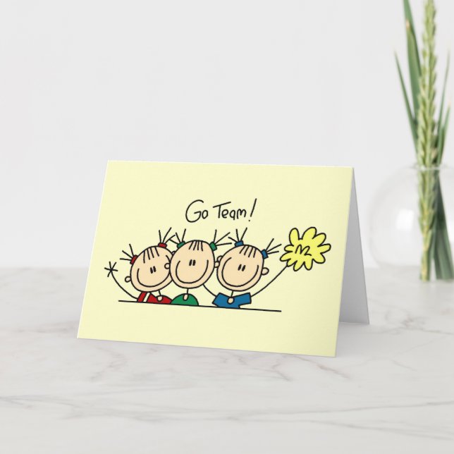 Carte Cheerleading Squad T-shirts and Gifts (Devant)