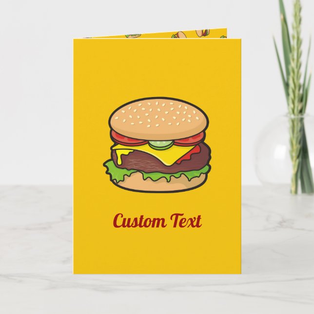 Carte Cheeseburger (Devant)