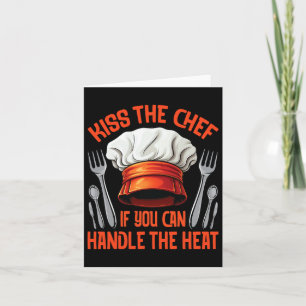 Carte Chef Kiss Cuisine Amateurs Grillades Fumeurs