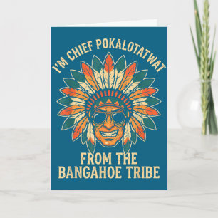 Carte Chef pokalotatwat de la tribu indigène native