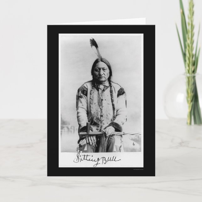 Carte Chef - Sitting Bull 1889 (Devant)