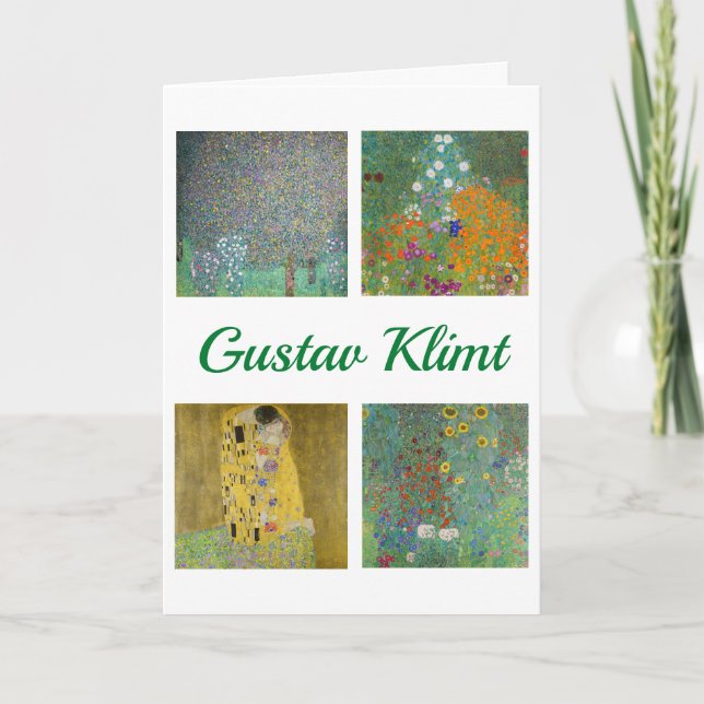 Carte Chefs-d'oeuvre Gustav Klimt (Devant)