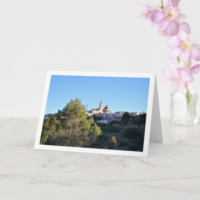 Carte Chelva Ville sur Montagne, Espagne (Orchidée)