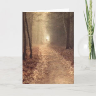 Carte Chemin d'automne