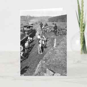 Carte Chemin de fer de guerre civile chez Clifton, la