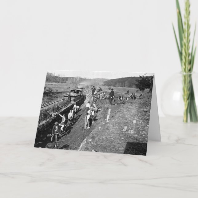 Carte Chemin de fer de guerre civile chez Clifton, la (Devant)