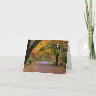 Carte Chemin vers l'automne