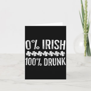 Carte Chemise 100 Irlandaise Hommes Femmes St Patricks D
